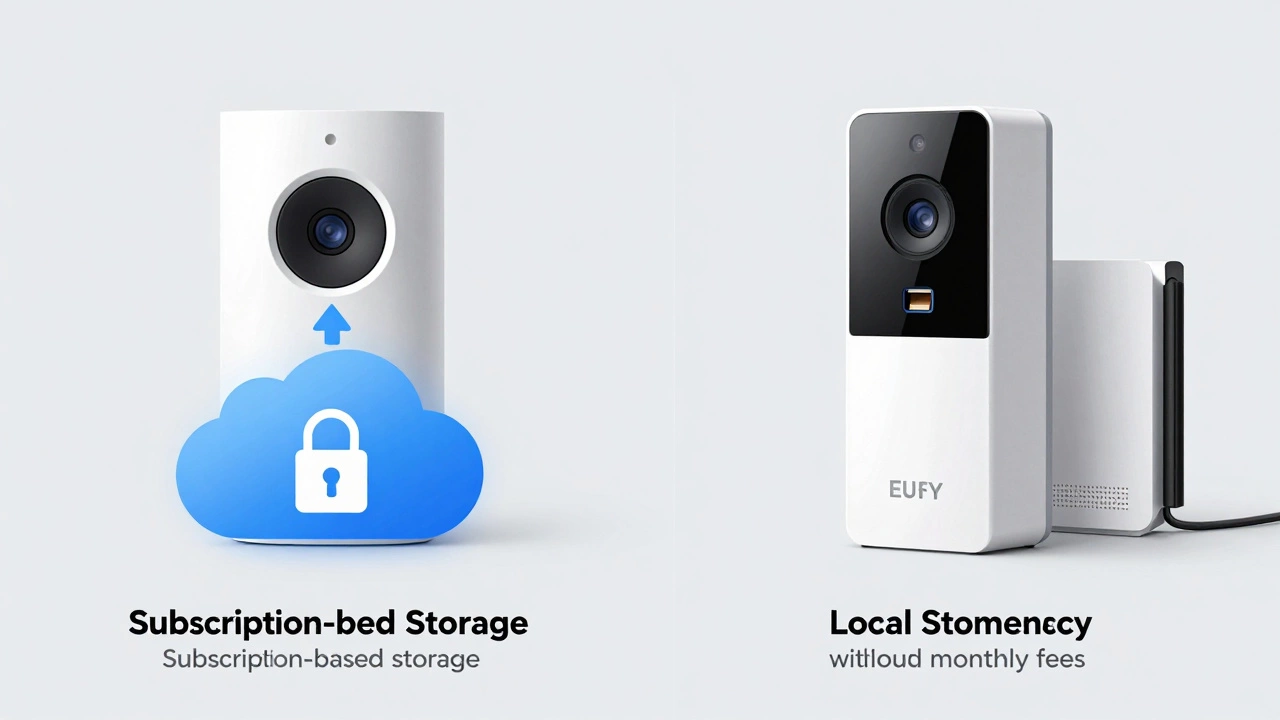 Comparison of cloud vs local storage for smart doorbells