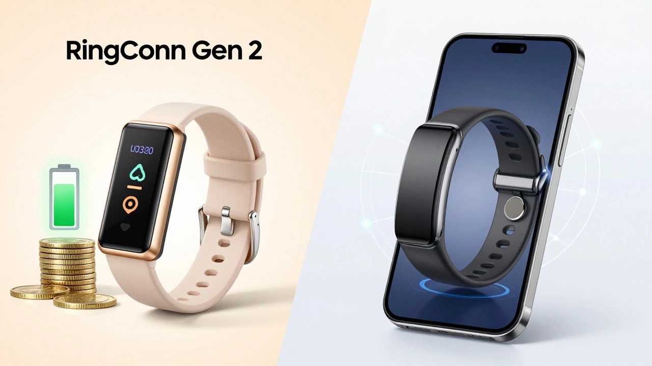RingConn and Samsung Galaxy rings showing value and tech