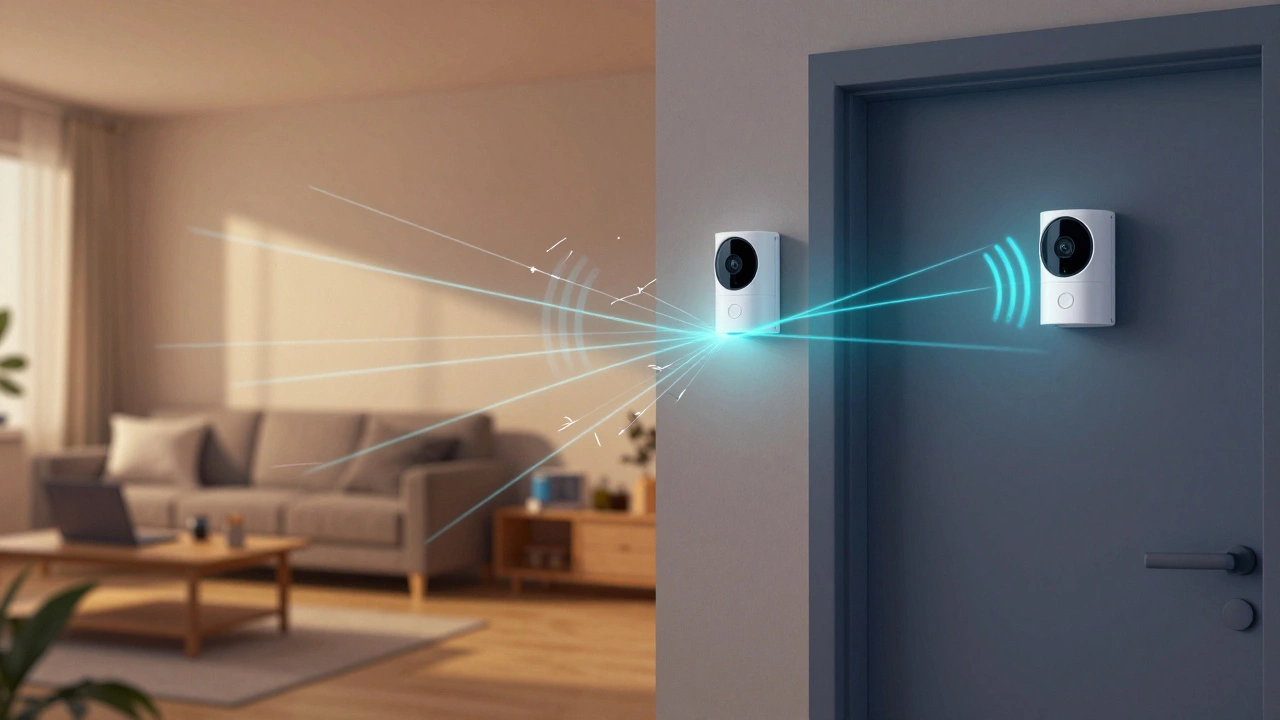 Weak wifi signal struggling to reach doorbell through house walls