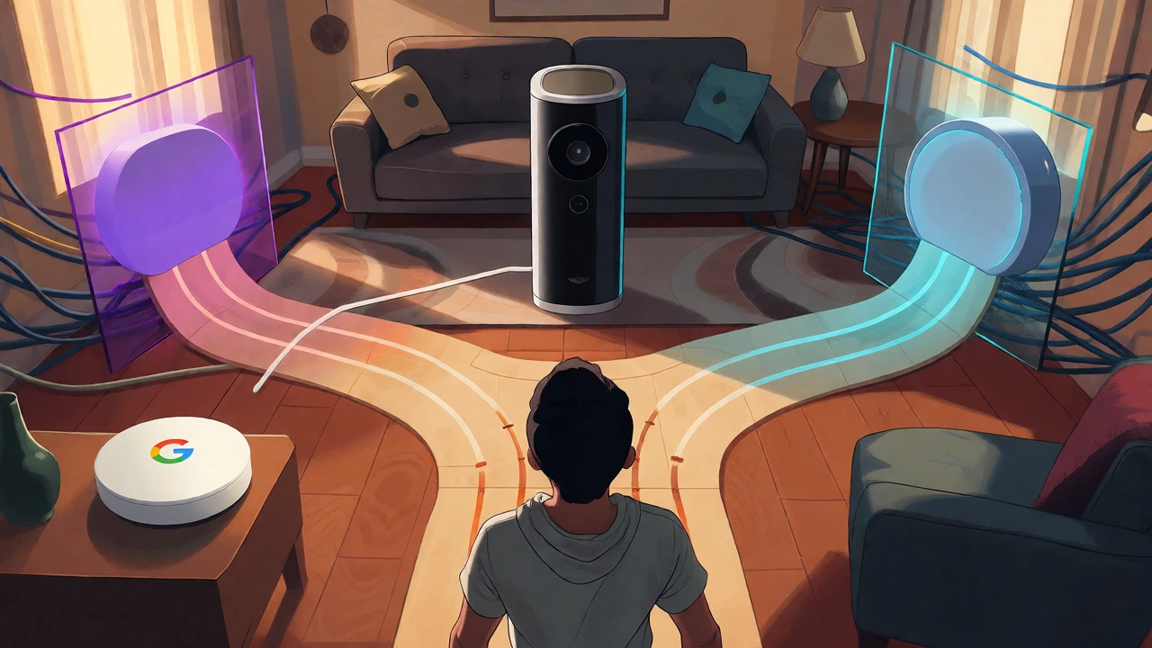 Smart home diagram showing Nest Doorbell locked into Google ecosystem